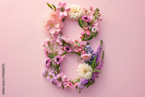 Flowers for International woman's day 8th of March