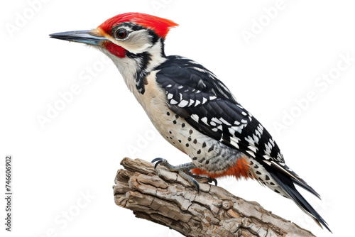 Woodpecker isolated on transparent background