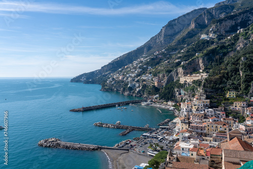 Wallpaper Mural view of the city of kotor country Torontodigital.ca