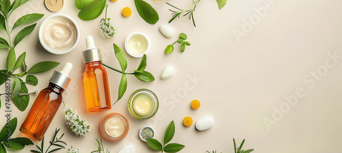 Health and beauty concept, natural cosmetics