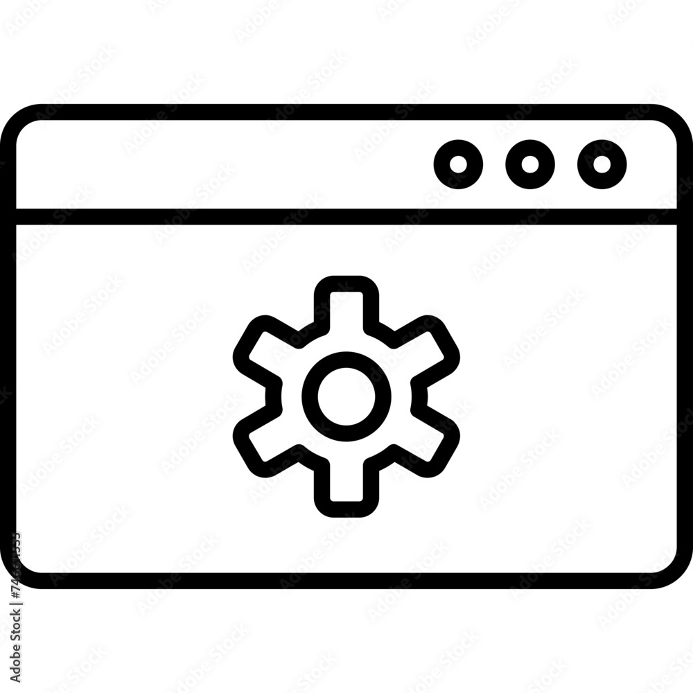 Content Management Icon Content Management Icon