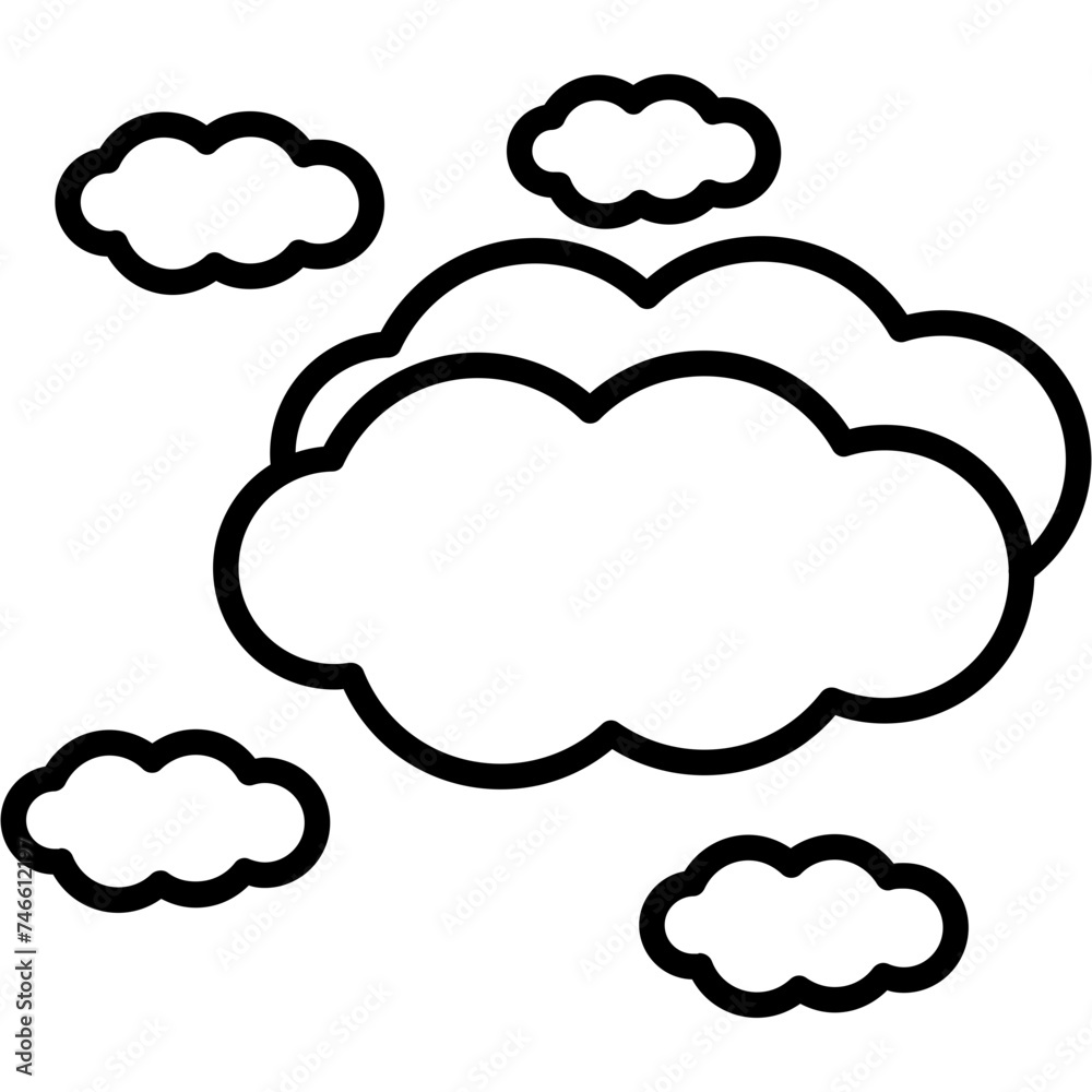 Clouds Icon Clouds Icon
