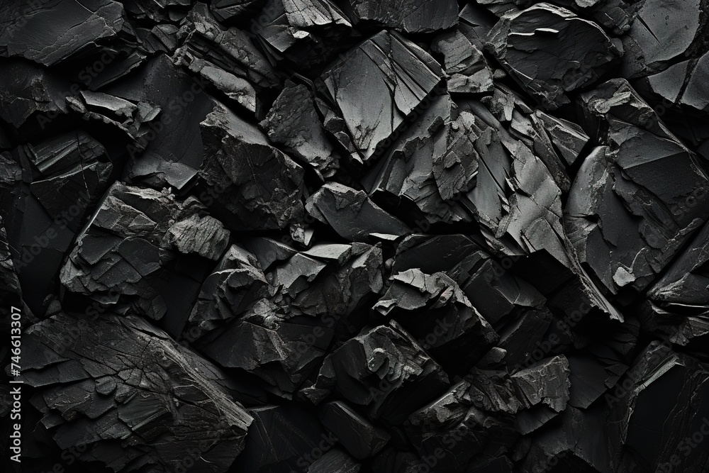 a black and white photo of a rock surface, in the style of paintings, dark colors, 8k resolution, precisionist lines, evocative, scattered composition a black and white photo of a rock surface, in the style of paintings, dark colors, 8k resolution, precisionist lines, evocative, scattered composition