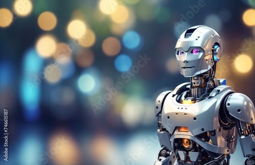 Smart robot AI technology © WrongWay