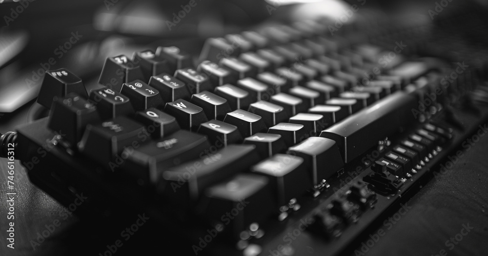 The soft click of keyboard keys fills the room, accompanied by the occasional sigh of frustration High detailed and high resolution smooth The soft click of keyboard keys fills the room, accompanied by the occasional sigh of frustration High detailed and high resolution smooth