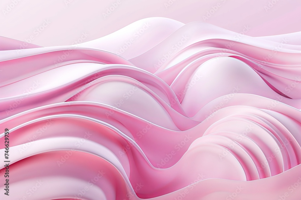 Obraz premium Abstract pink shapes background. Abstraction