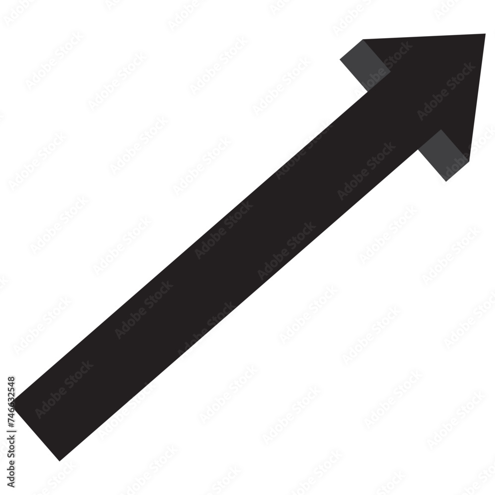 Black arrow pointer. arrow web icon. arrow flat. Vector isolated on white background. Vector illustration. Black arrow pointer. arrow web icon. arrow flat. Vector isolated on white background. Vector illustration.