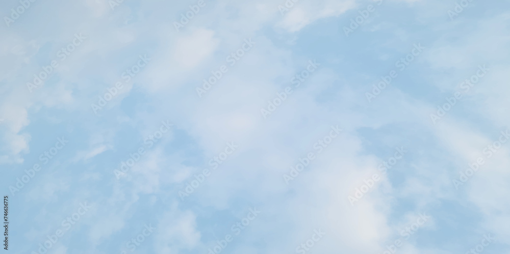 Blue sky with white cloud. Fantastic soft white clouds against blue sky.  white cloud with blue sky background.  Beautiful summer clouds.