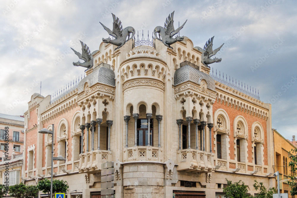 Dragons Building in Ceuta, Spain