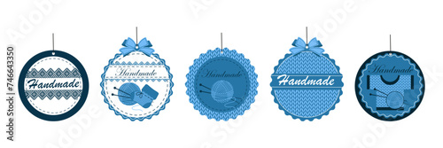 Labels for knitted clothes. Hand-made.
For needlewomen.