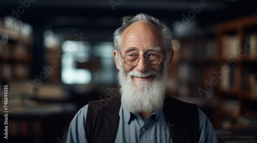 Mathematician's joy in solving satisfied smile scholarly environment hint