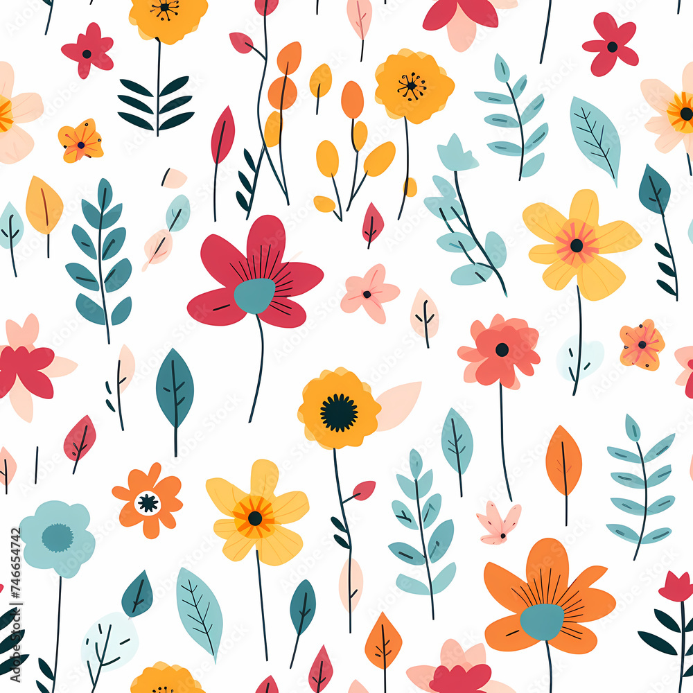 flower seamless pattern flower seamless pattern