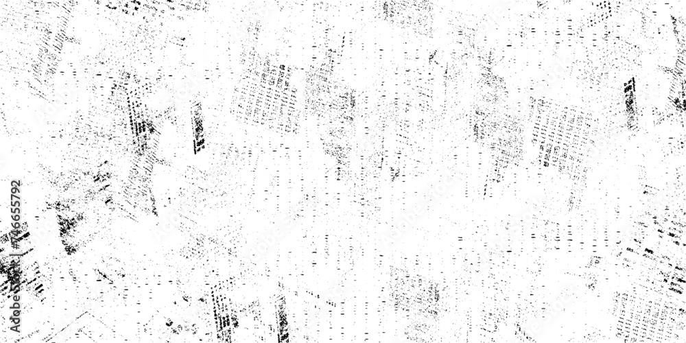Black grainy texture isolated on white background. Dust overlay. Dark noise granules. Vector design elements. Grainy texture vector - obrazy, fototapety, plakaty 