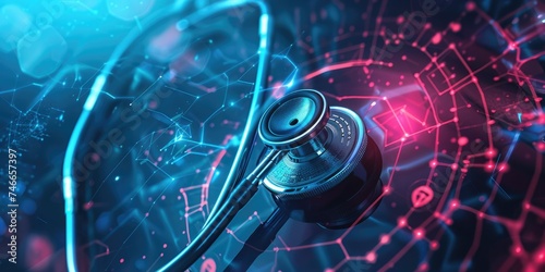 Medical technology concept ...