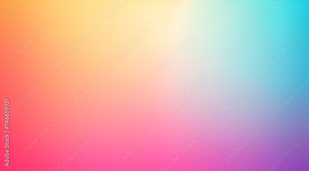 Indulge in the lavishness of a purple and yellow gradient texture background, its blurred elements adding a touch of mystique to mesmerizing banner poster designs. - obrazy, fototapety, plakaty 