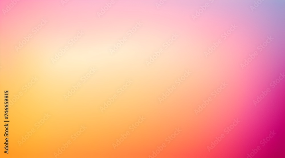 Immerse yourself in the luxurious ambiance of a purple and yellow background, its blurred texture adding depth and intrigue to banner poster designs. - obrazy, fototapety, plakaty 