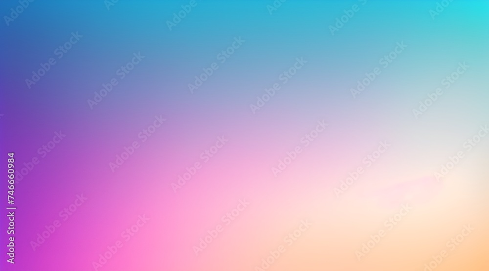 Blue and pink blurred background with white backdrop, perfect for banner and poster designs