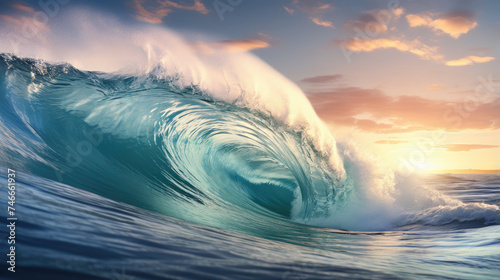 Rolling Ocean Waves,  Clean beautiful water photo