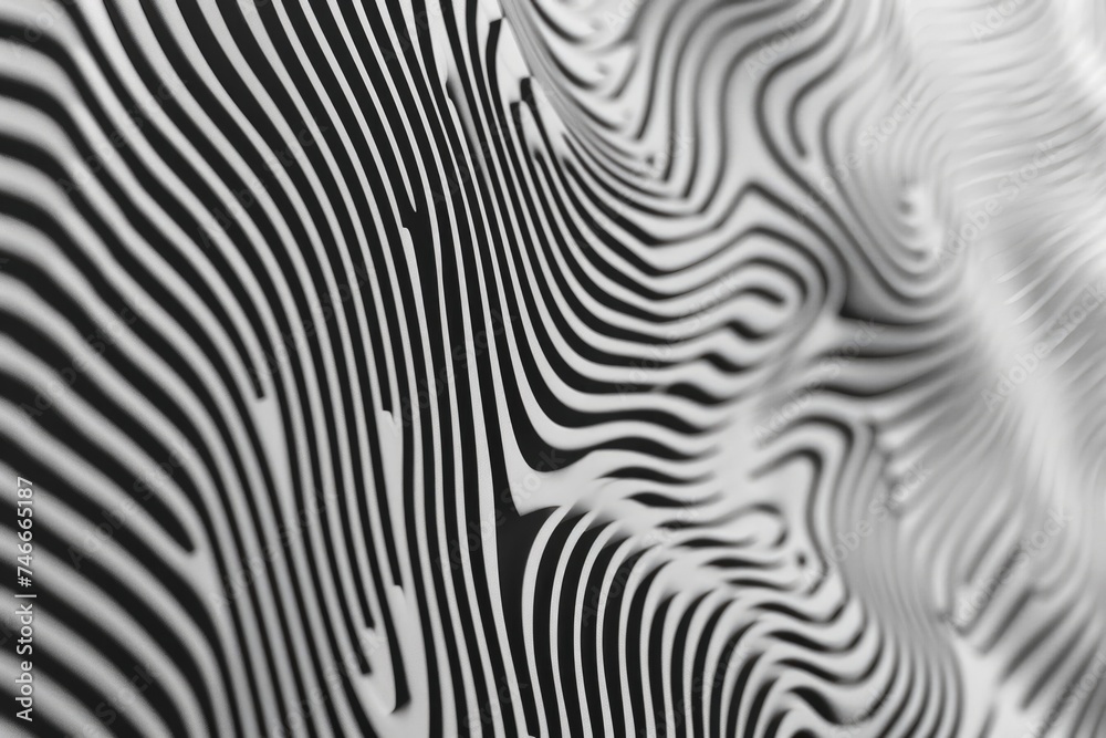 Detailed black and white zebra stripes pattern, suitable for backgrounds or texture use Detailed black and white zebra stripes pattern, suitable for backgrounds or texture use