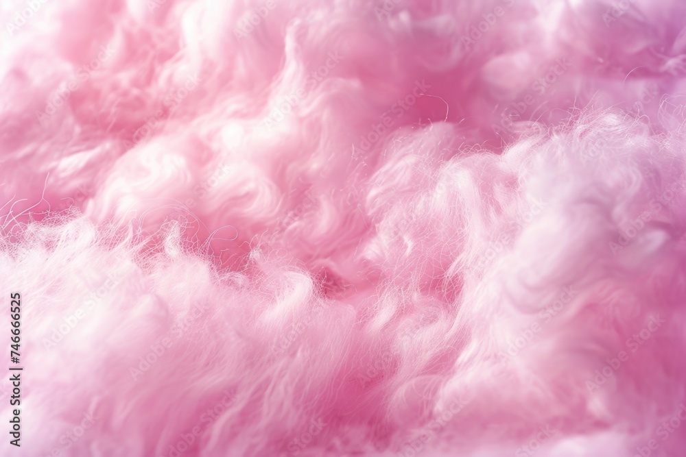 Close up of a pile of pink wool, perfect for crafting projects