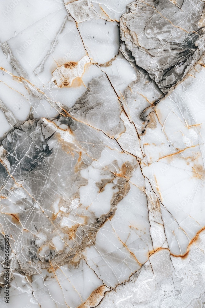 Detailed shot of a marble surface with visible cracks. Suitable for architectural and interior design projects