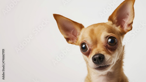 Attentive Chihuahua with Large Ears © cac_tus