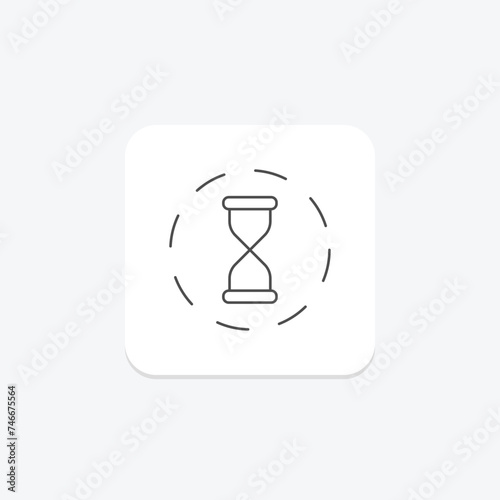 Process icon, processes, workflow, workflows, procedure thinline icon, editable vector icon, pixel perfect, illustrator ai file