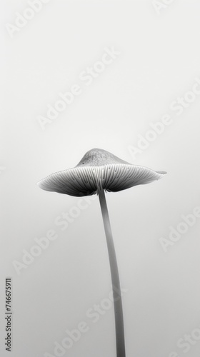 Close Up of Mushroom on White Background © cac_tus