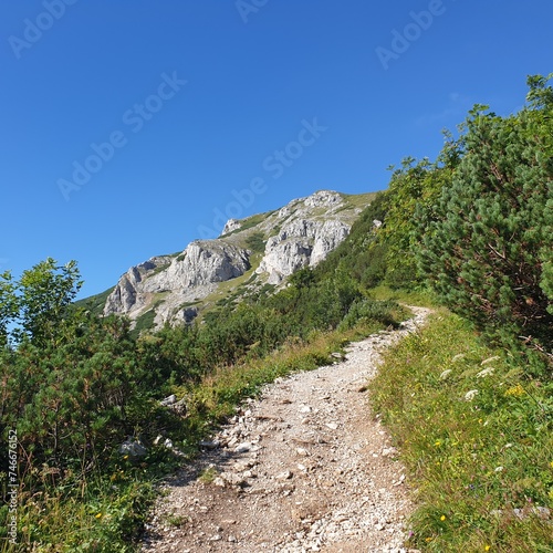 path in the mountains