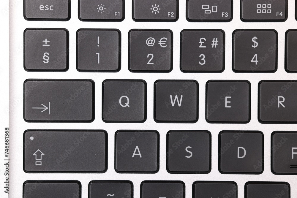 Internet shopping. Computer keyboard as background, top view Internet shopping. Computer keyboard as background, top view