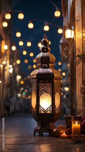 Ramadan lantern and Ramadan decorations