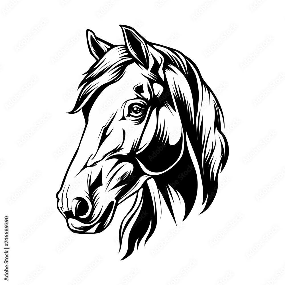Horse Stock vector Illustration