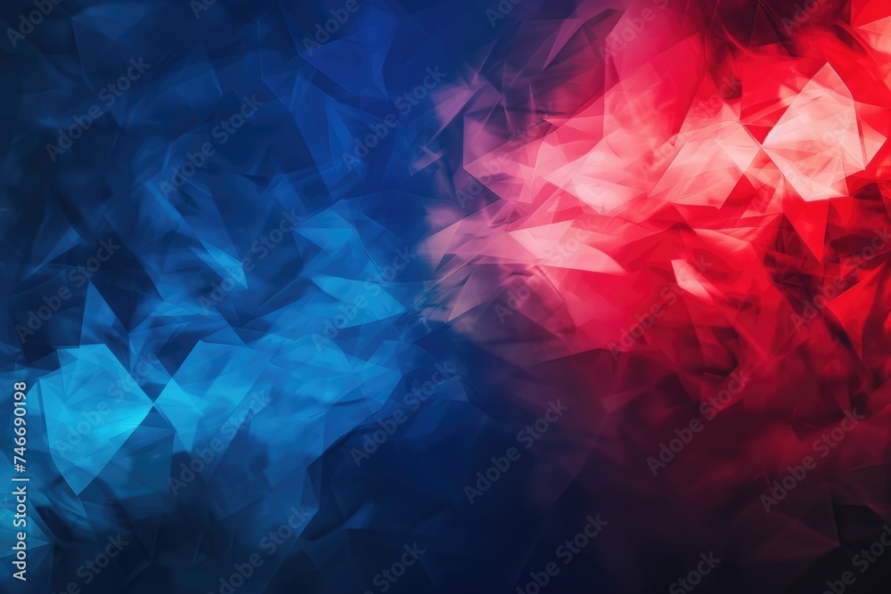 Gradient blue to red background for various content purposes.
