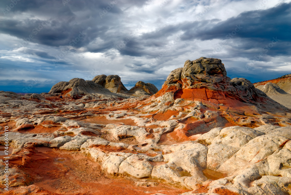 Rock formation at White Pocket, Coyote Buttes South