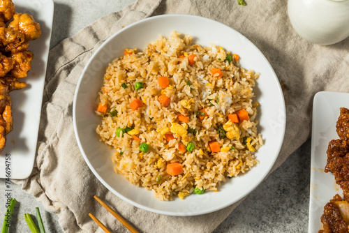Homemade Chinese Asian Fried Rice