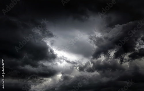 Dramatic Storm Clouds Background