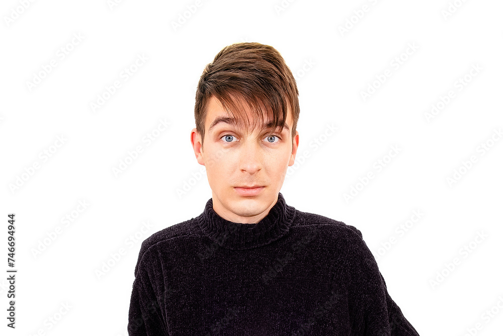 Surprised Young Man Portrait Surprised Young Man Portrait