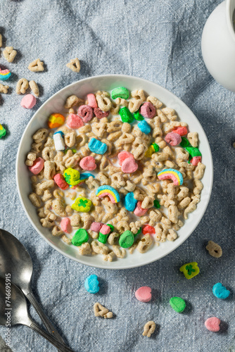 Foto Sweet Sugary Marshmallow Lucky Irish Cereal