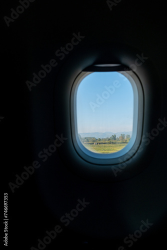 Looking through the Airplane Window