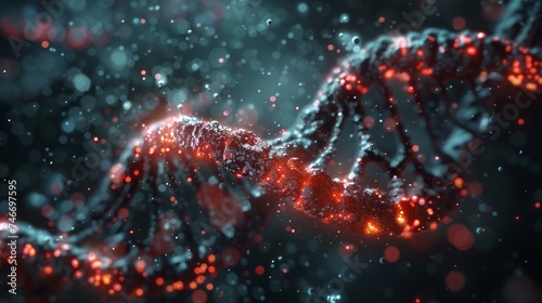 DNA helix Human genome analysis DNA biology