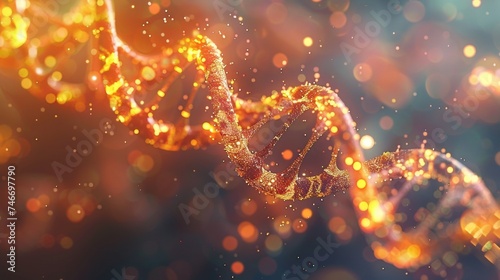 DNA helix Human genome analysis DNA biology
