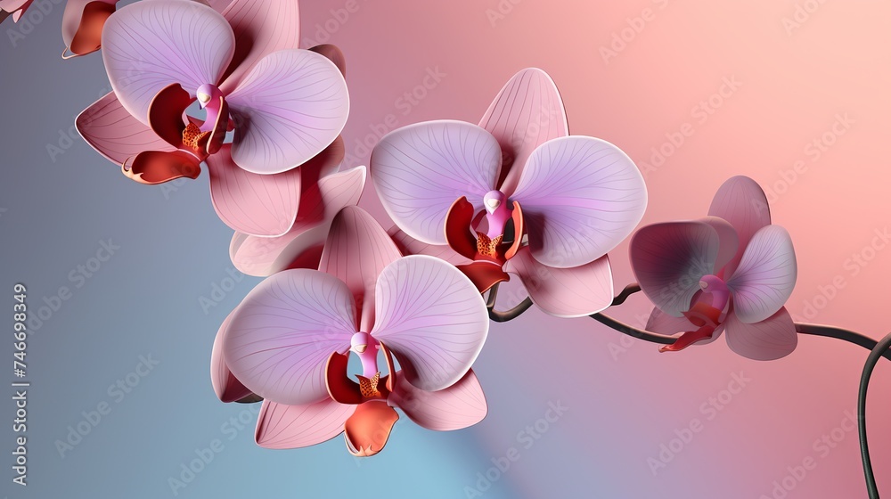 Orchids - obrazy, fototapety, plakaty 