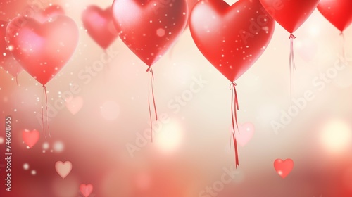 Saint Valentine s Day Background A Love Concept with Copyspace photo