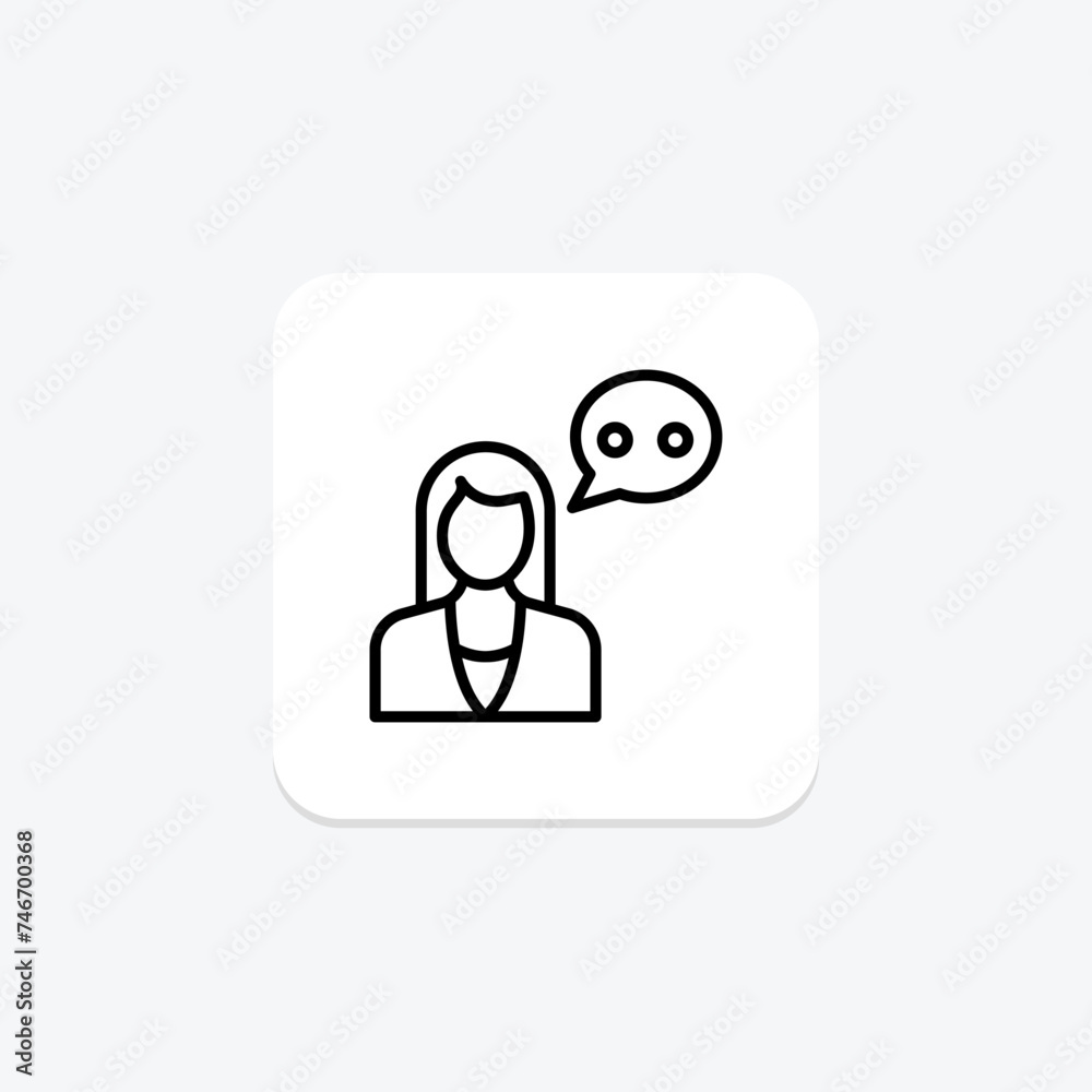 Influencer icon, marketing, socialmedia, campaign, branding line icon, editable vector icon, pixel perfect, illustrator ai file Influencer icon, marketing, socialmedia, campaign, branding line icon, editable vector icon, pixel perfect, illustrator ai file