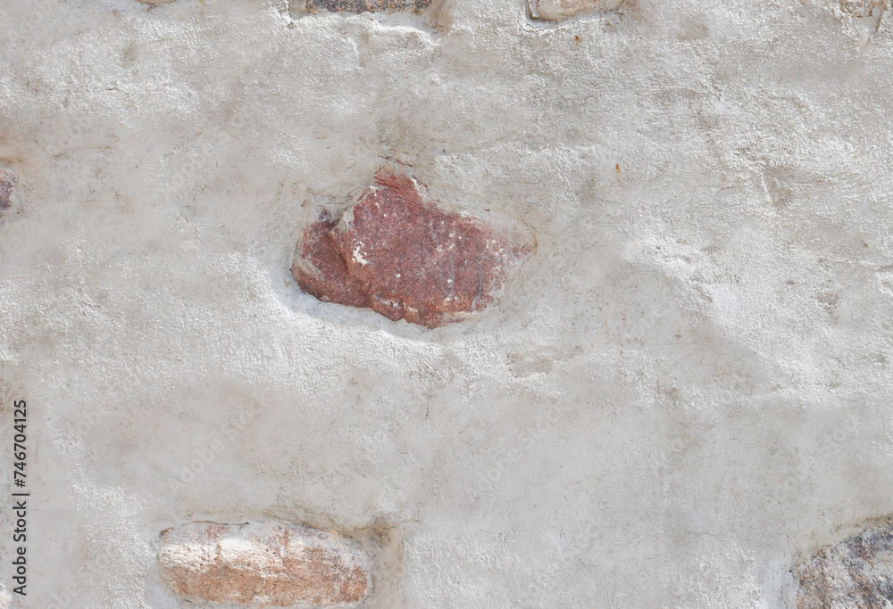 Fototapeta premium Close-up texture of the wall of an ancient building.