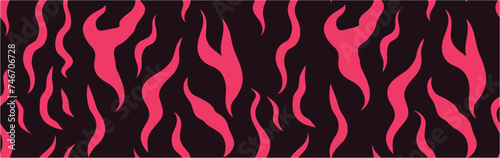 Vector version also available in my gallery. Vector icon in cartoon style. Vector fire. Fire flat vector. Vector Graphic Design Illustration. Fire vector illustration. Сartoon bonfire. Seamless.