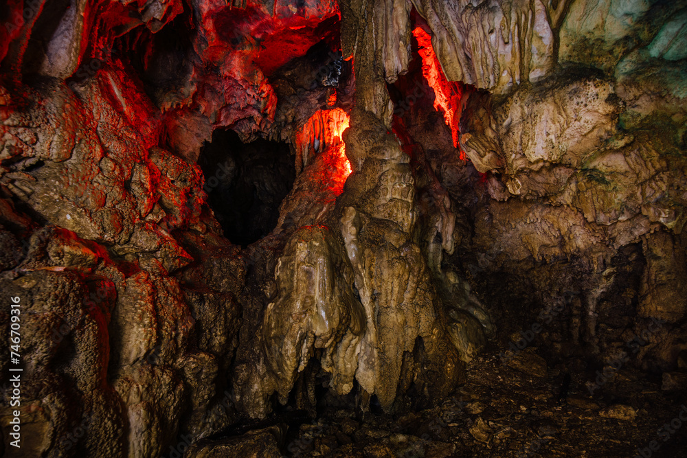 Beautiful natural cave in Adygea Beautiful natural cave in Adygea