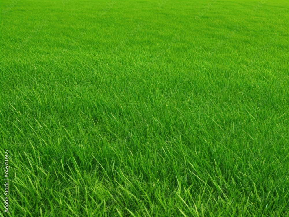 The texture of green grass covers the entire screen without unnecessary elements.