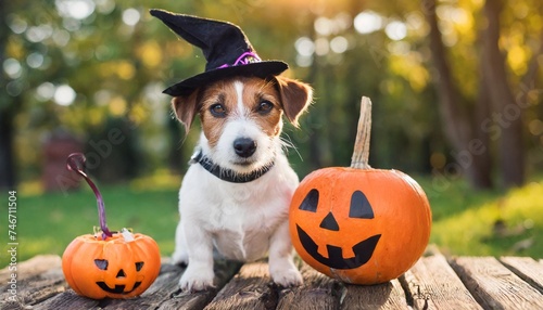 dog jack russell for halloween