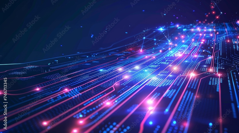 Technological background.Electronic circuit board futuristic server code processing and abstract computer hardware technology mainboard Technological background.Electronic circuit board futuristic server code processing and abstract computer hardware technology mainboard